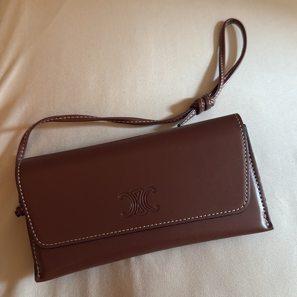 Celine Black Sunglasses with Silver Logo - Picture 6 of 6